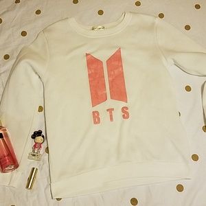 BTS White Sweatshirt Love Yourself Her